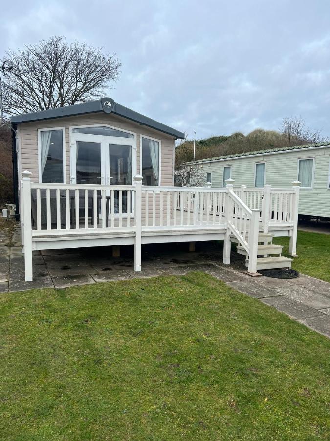 3 Bed Platinum Caravan Presthaven Sands Престатін Екстер'єр фото